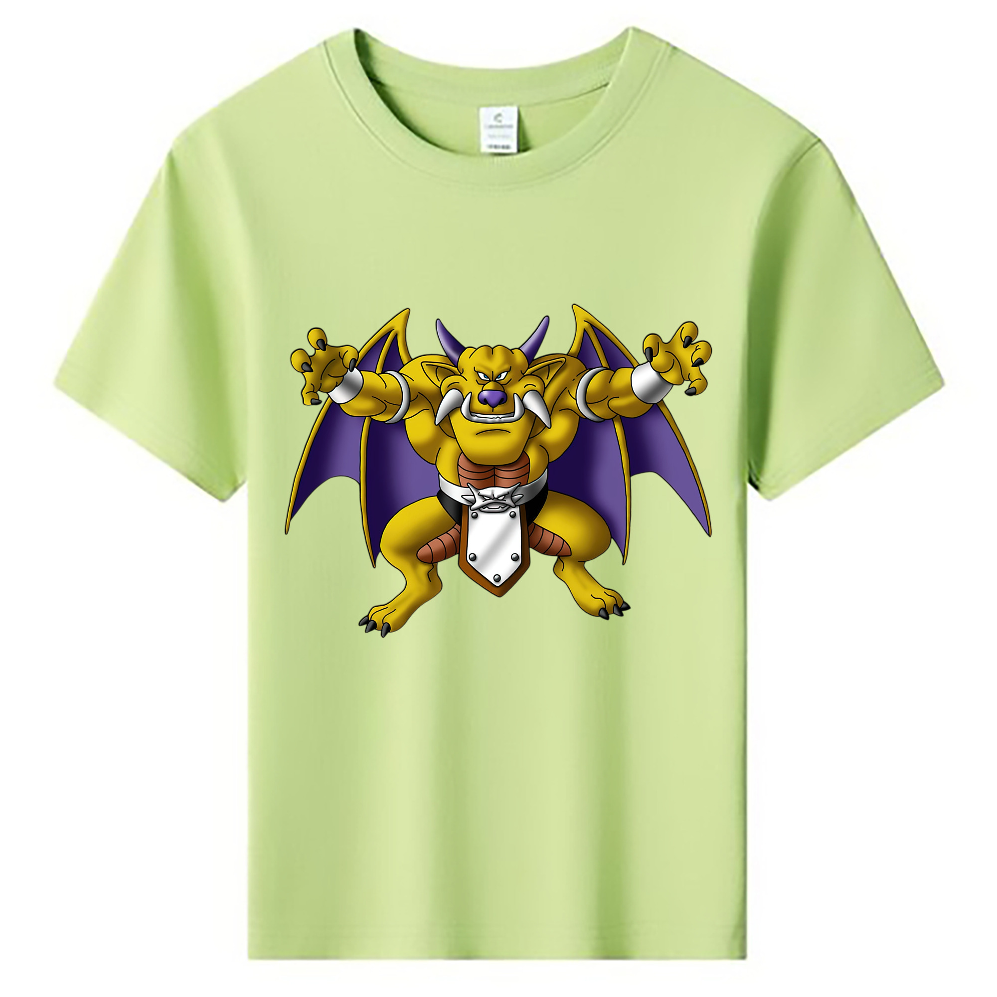 （画像用） ドラゴンクエスト Doragon Kuesuto Dragon Quest 綿100％キッズTシャツ（フロントプリント）